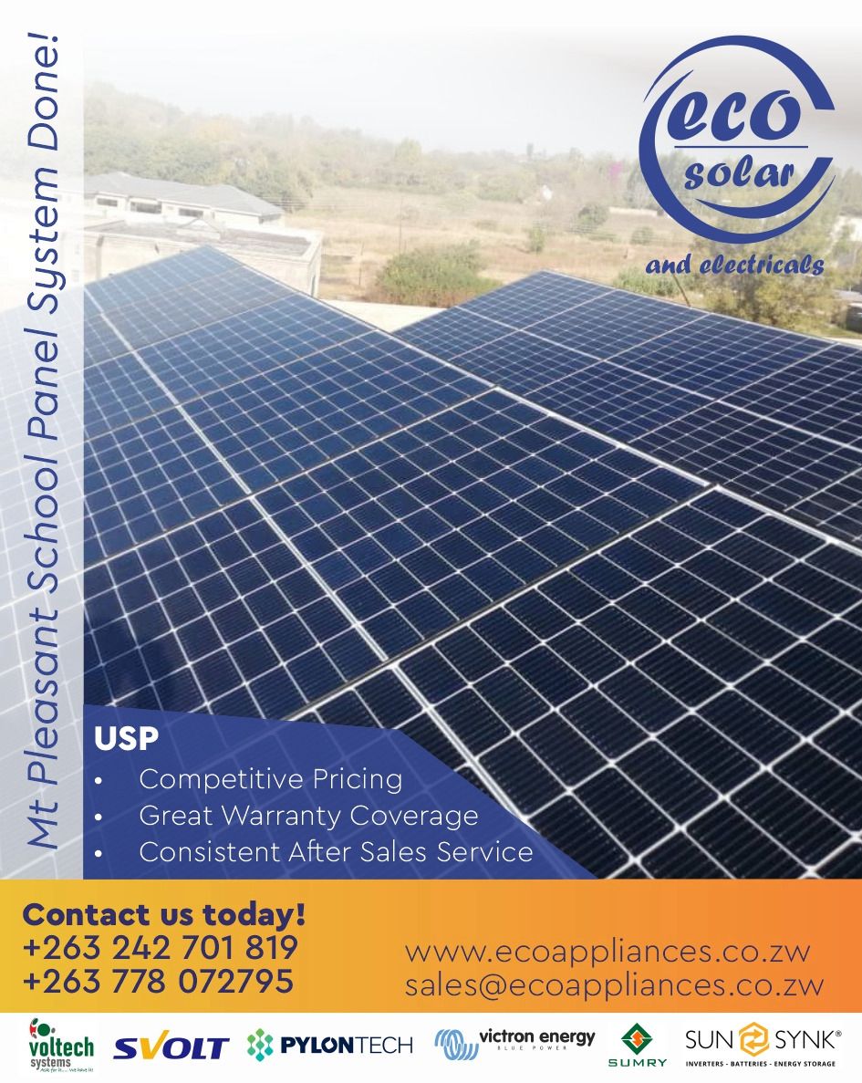 Mount Pleasant School Solar solar project in Mount Pleasant, Harare (Education)