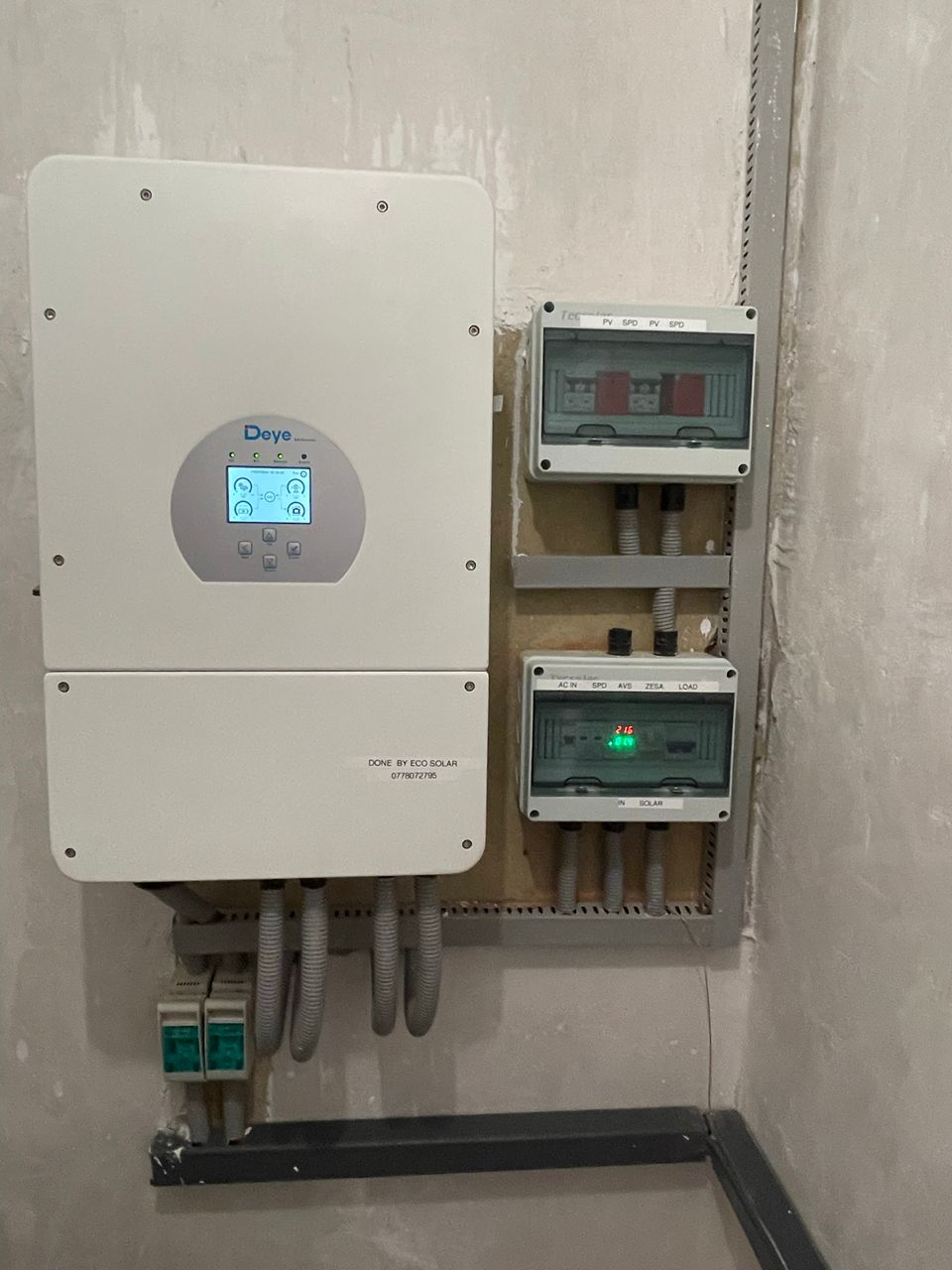 Sogo Fuel Retail 12kVA solar project in Sogo Fuel Retail, Harare (Retail/Corporate)